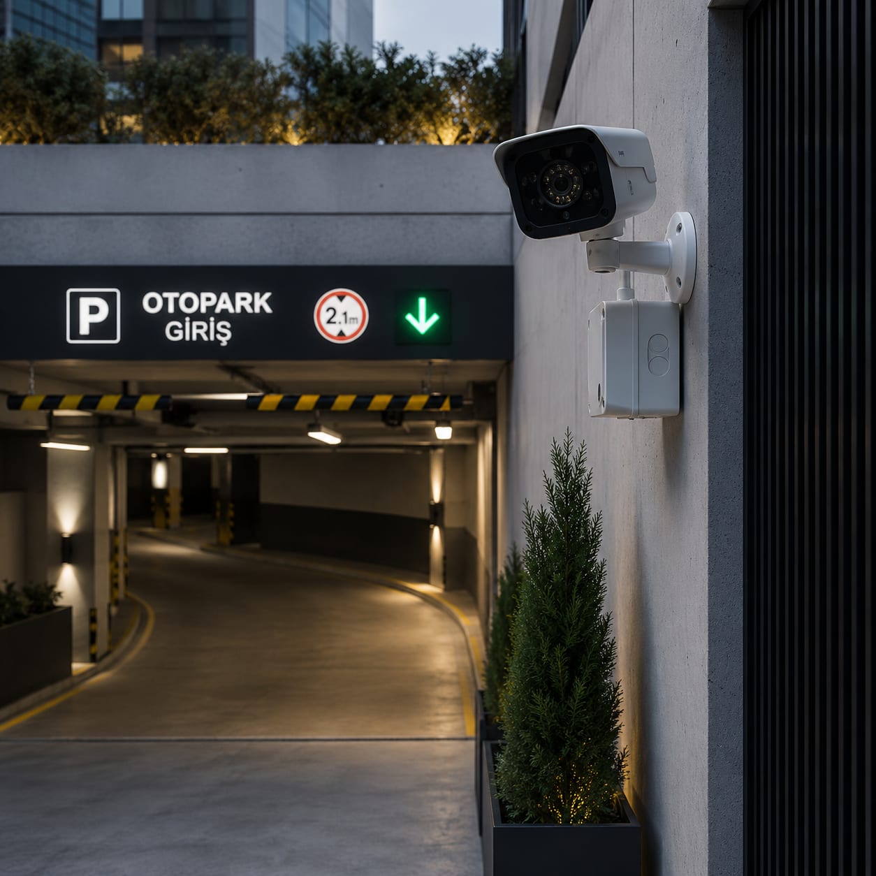Otopark Giriş Kamerası
