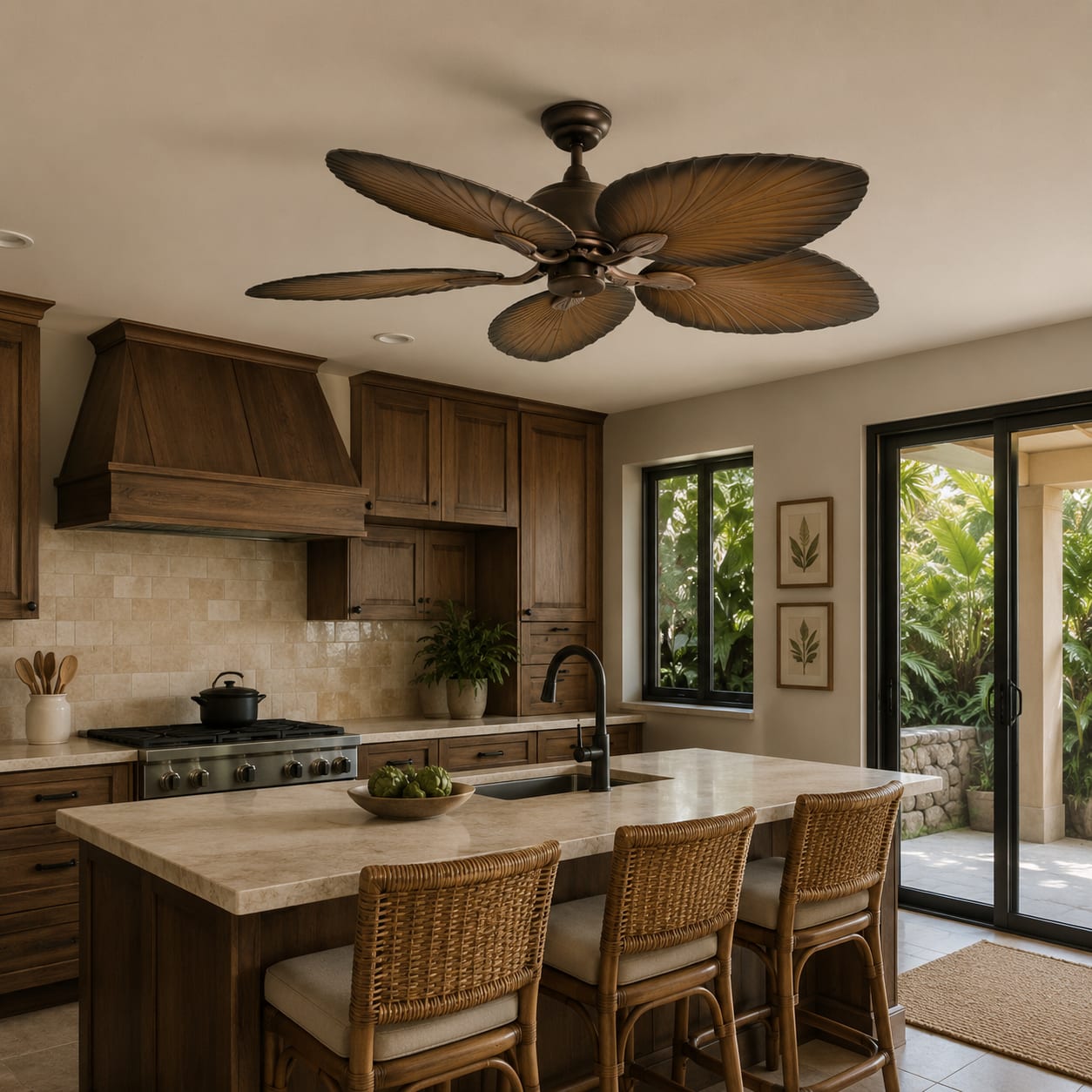 Salon Vantilatörlü Avize